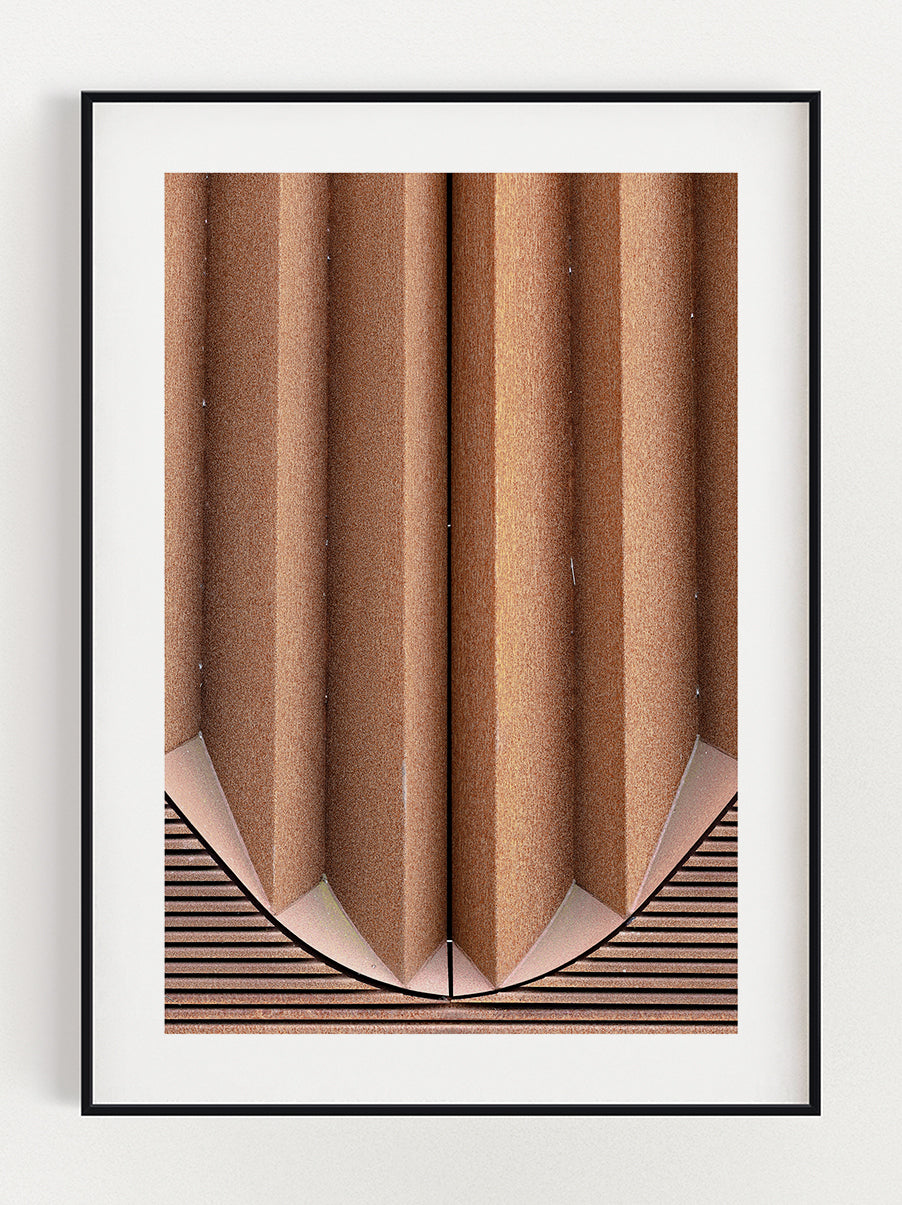 Bruin Structuur Poster | Premium Muurkunst Print voor Thuisdecoratie | Luvya