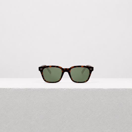 Urban Edge vierkante zonnebril – UV400 bescherming | Unisex retro shades