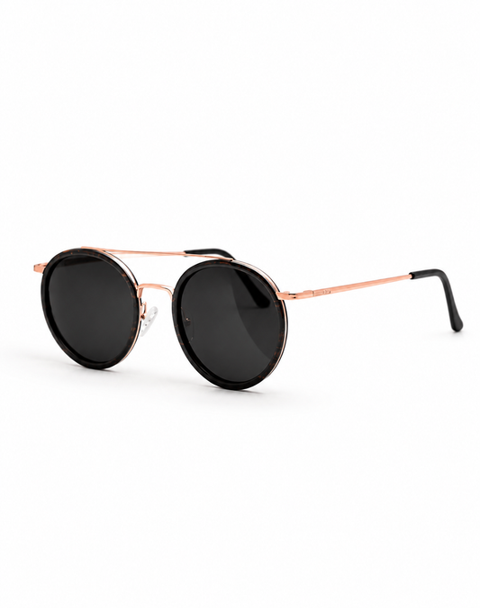 Double Date Houten Zonnebril voor Dames – UV400 Gepolariseerd
