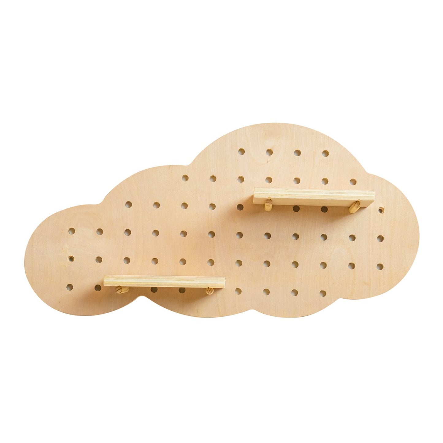Luvya Cloud Prikbord Wandorganizer | Decoratieve Plank & Haakrek