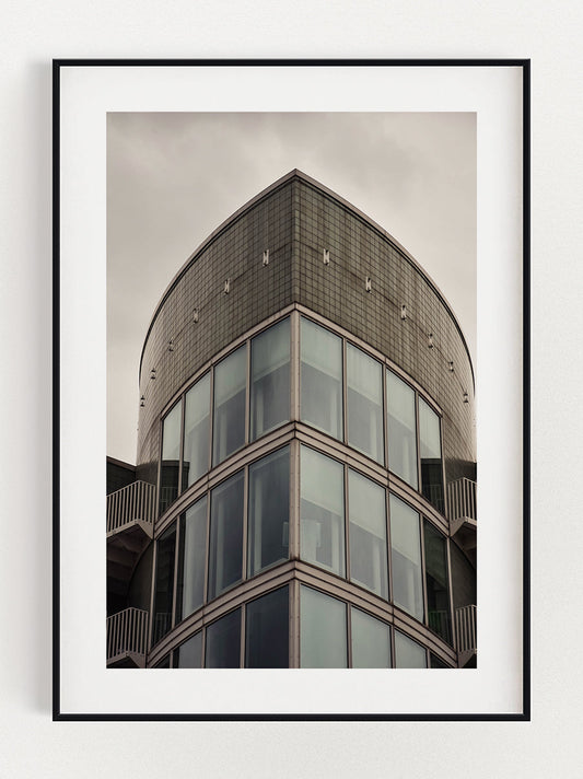 Luvya Symmetrische Gebouw Muurkunst Poster – Moderne Architectuur Print