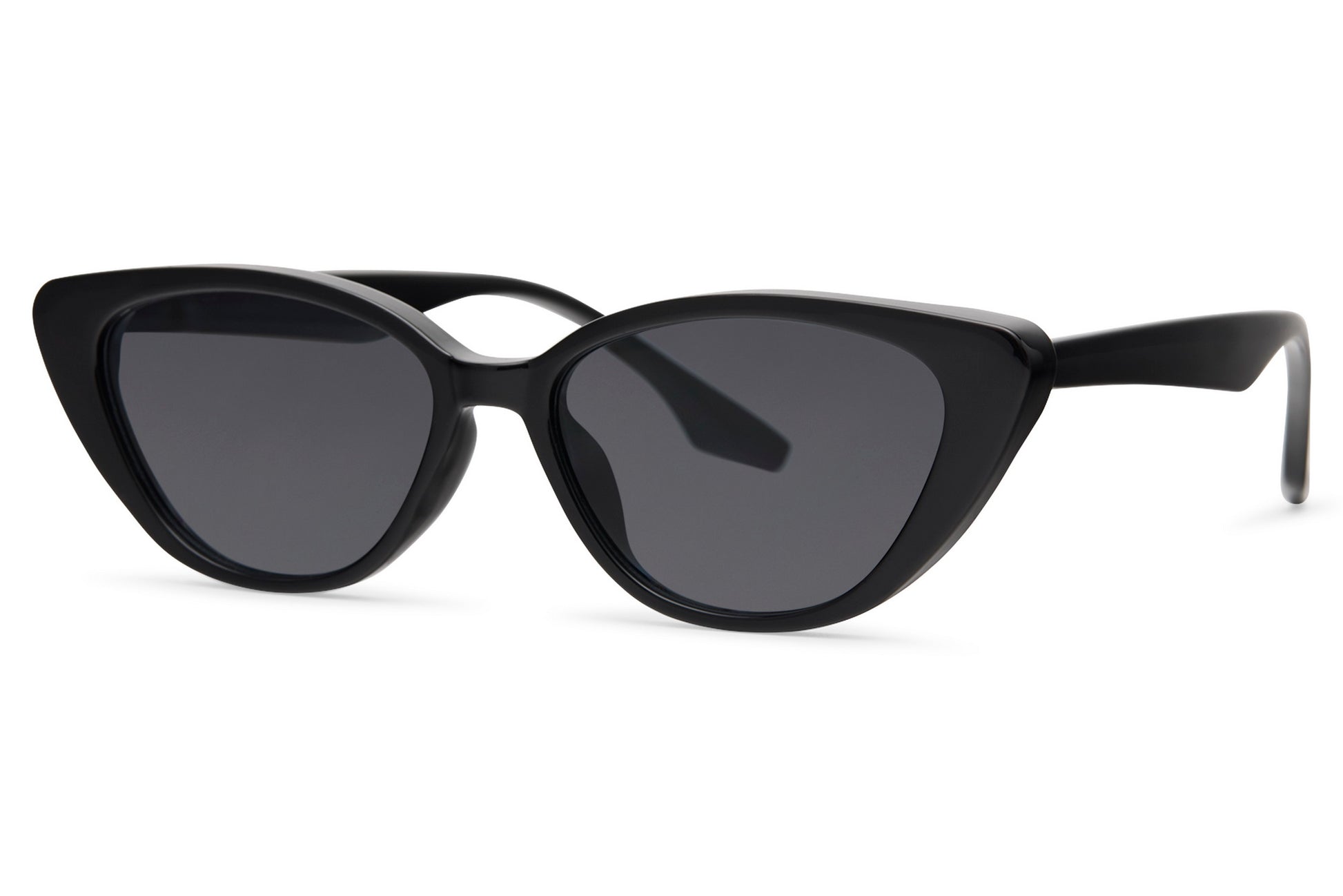 Elegant ladies sunglasses with trendy cateye frame for casual outdoor and travel wear