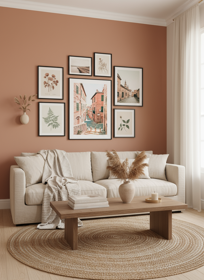 Luvya Dorpslandschap Muurkunst Poster – Premium Galerij Print Decor