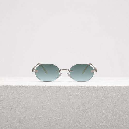 Luxe metalen montuur zonnebril – UV400 Retro Unisex Zonnebril